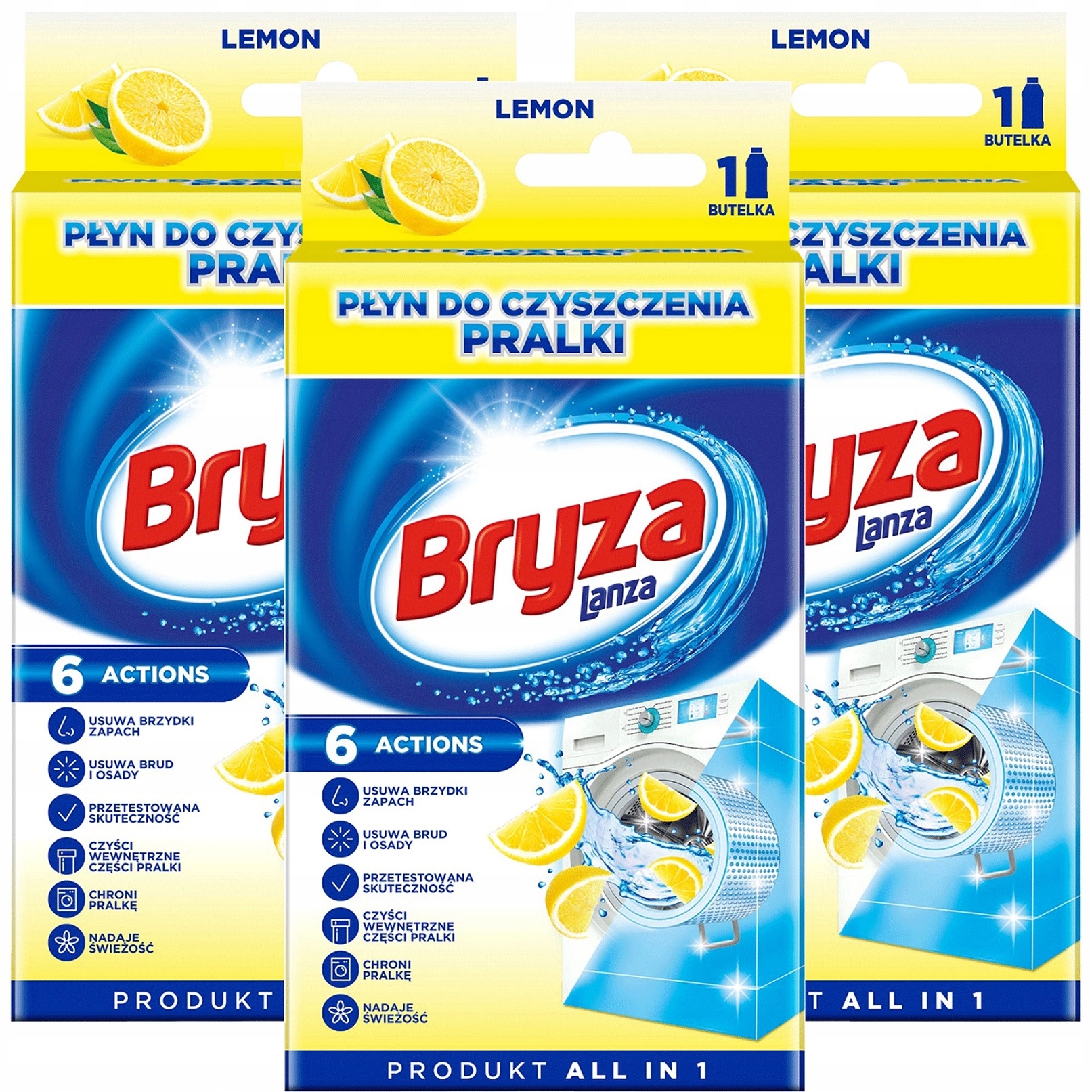 

Bryza Lanza Lemon Płyn do czyszczenia pralki 750ml