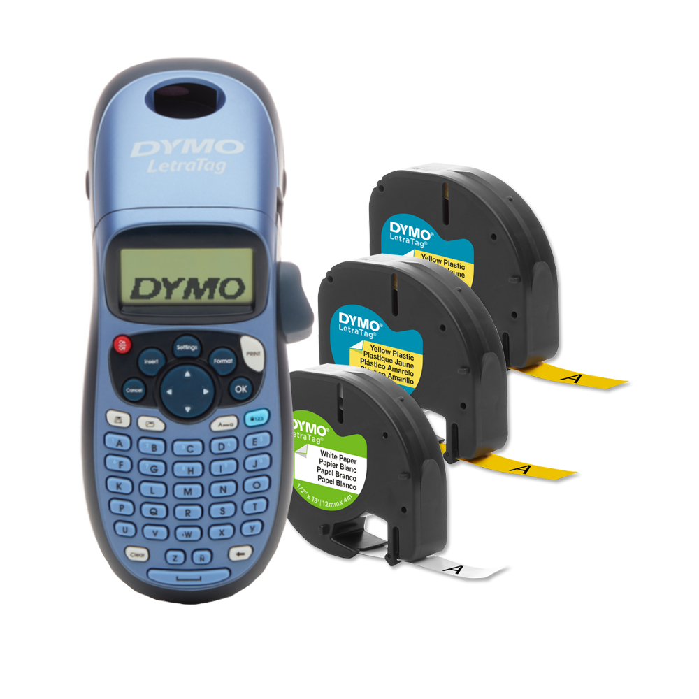 Tlačiareň Dymo Razor LT-100H 3 pásky LetraTag