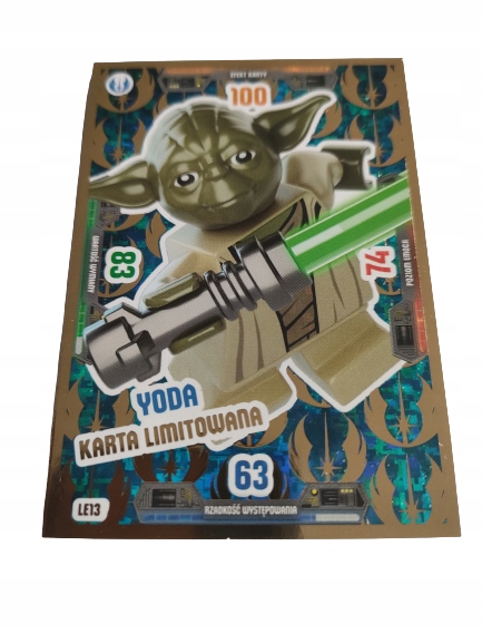 KARTA LEGO STAR WARS Seria 3 LE13 YODA