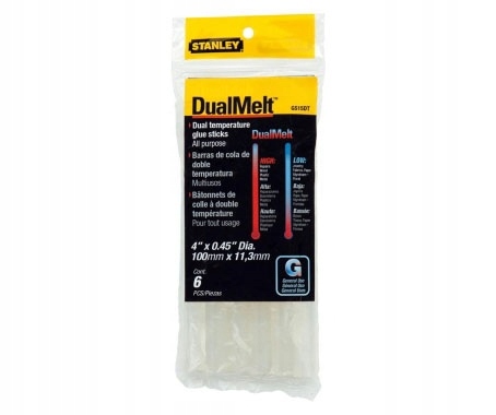 KLEJ TERMOPOTLIWY PISTOLET 100MM 6SZT STANLEY KRK