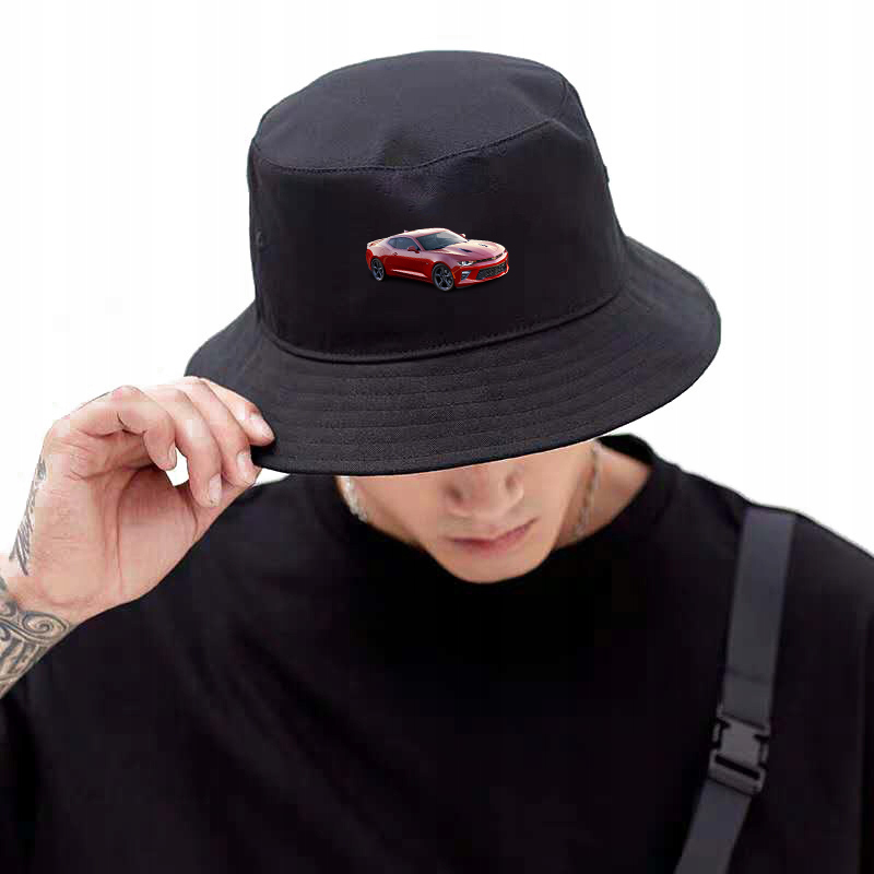 KAPELUSZ Bucket HAT Czarny CAMARO 01