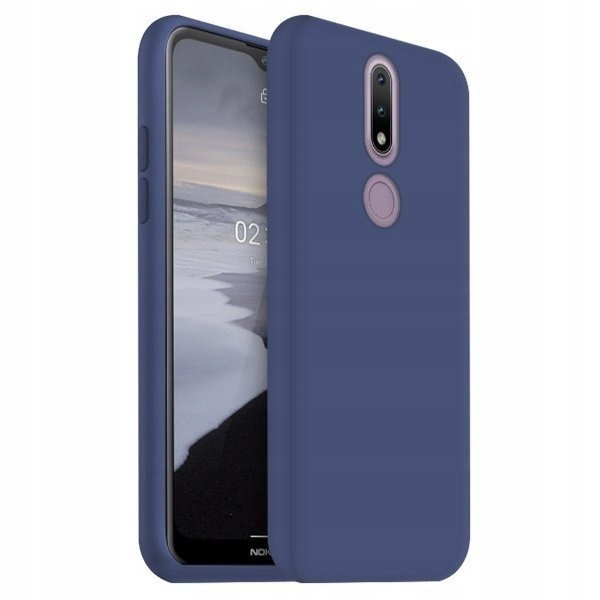 

Nakładka Matt Tpu do Nokia 2.4 ciemnoniebieska