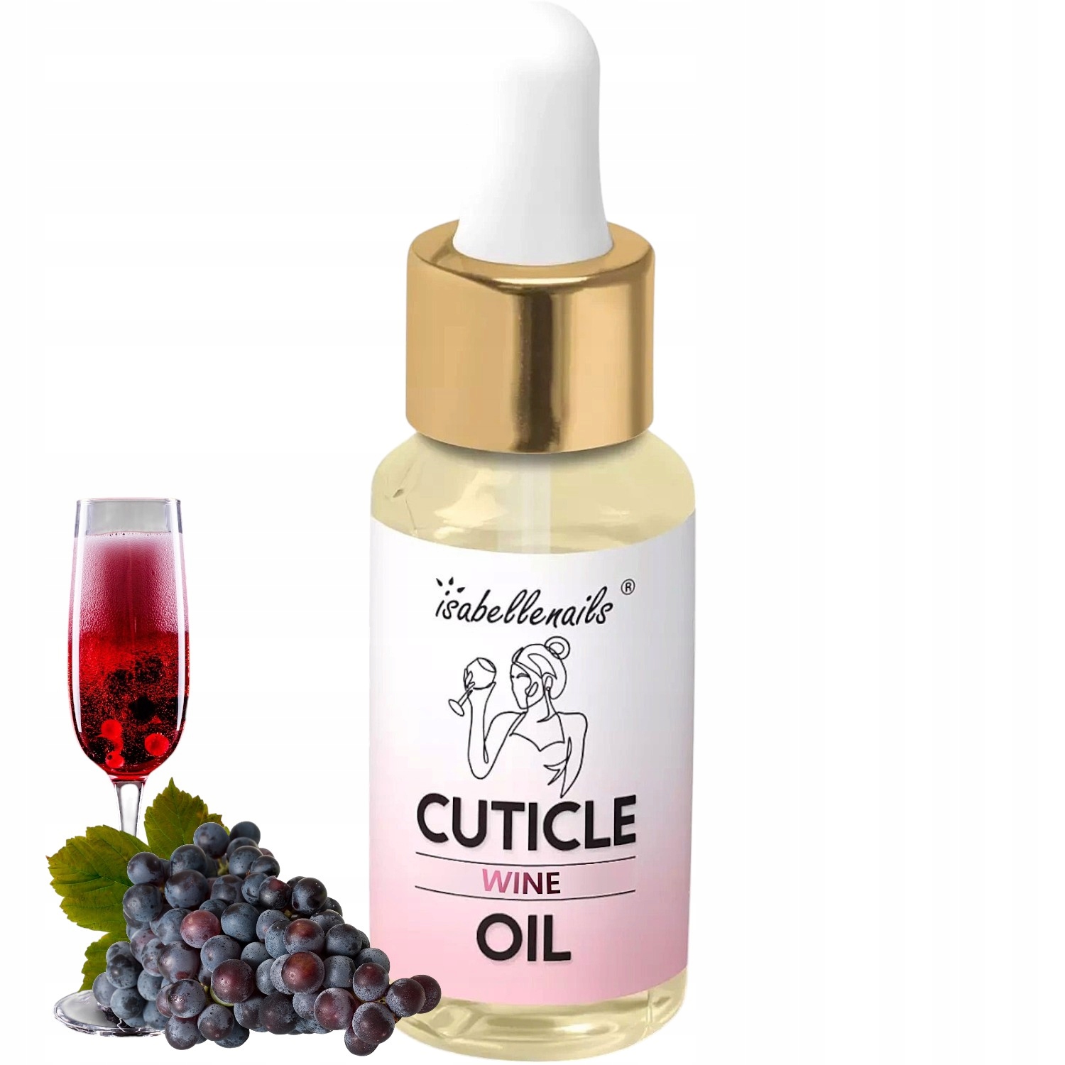 OLIWKA DO SKÓREK I PAZNOKCI PROSECCO PIPETA 10 ML Marka Isabellenails