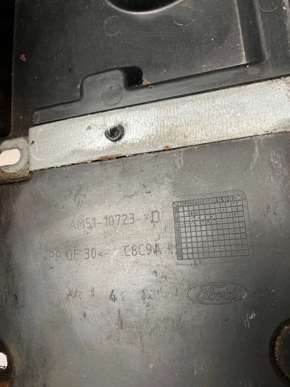 Porta SCATOLA per batteria Ford Focus MK3