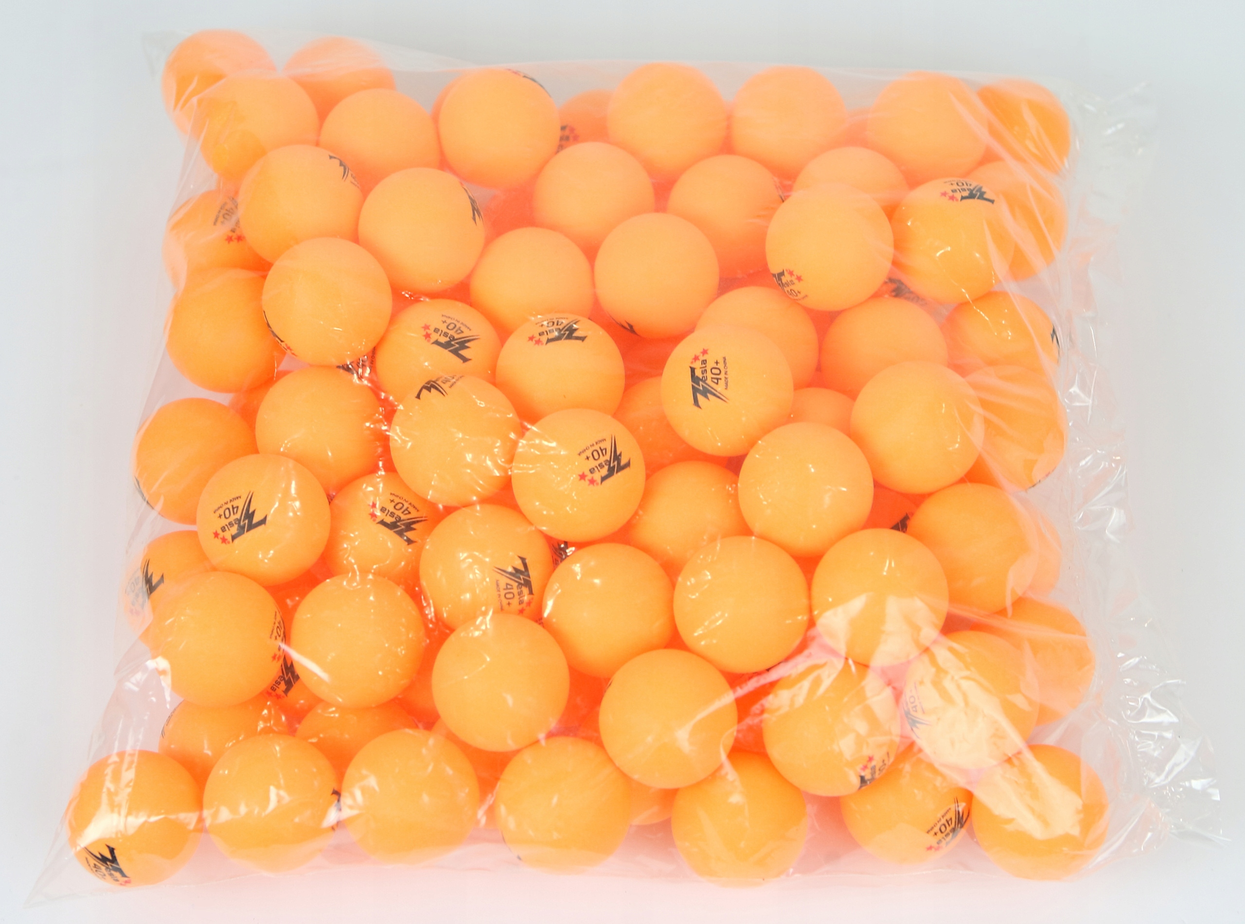 Piłeczki do tenisa stołowego Tesla RED 100 pomarań