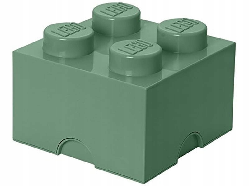 Lego 40031747 Zásobník na stavebnice 2x2 písková zeleň