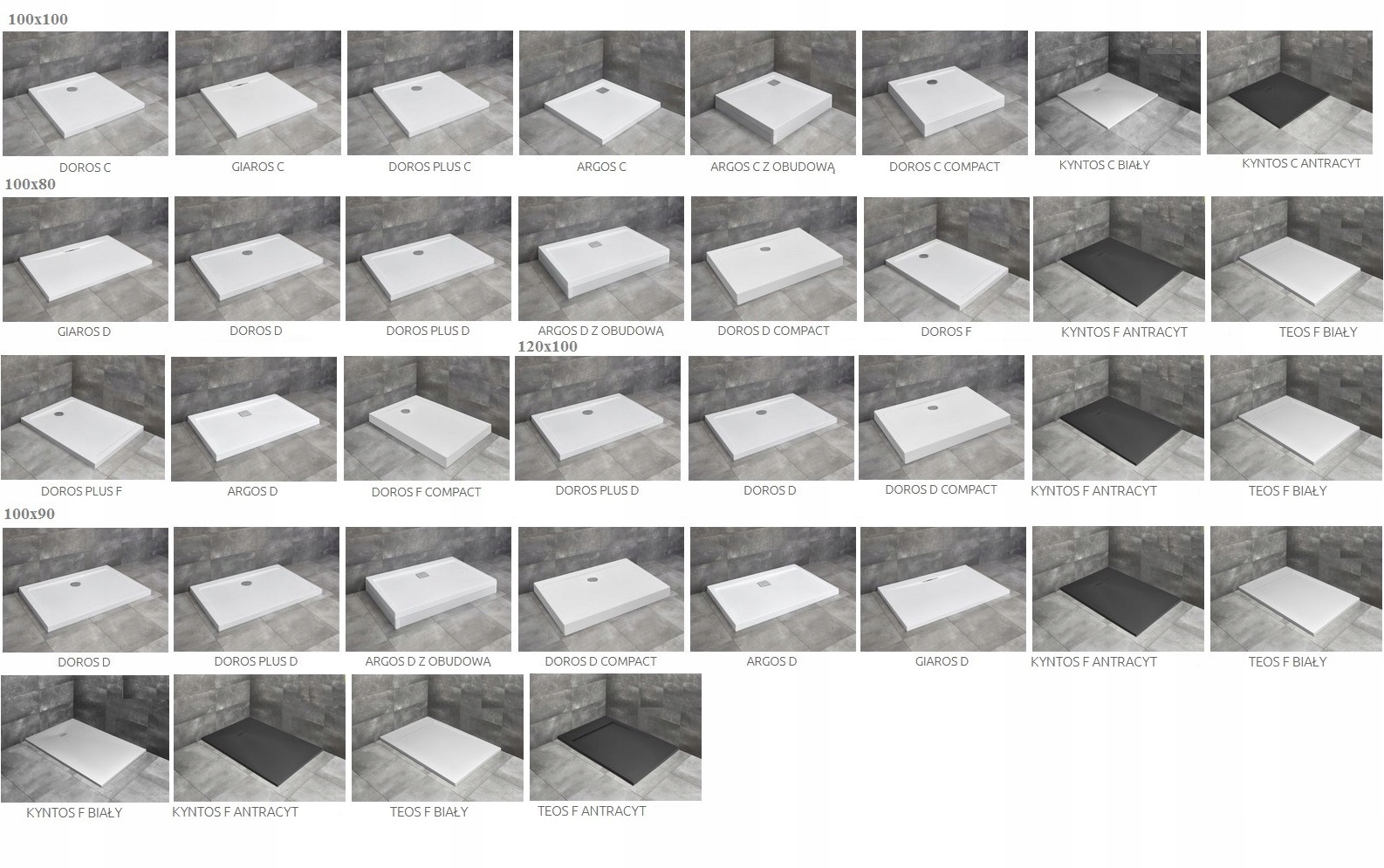 Drzwi FURO DWJ Gold 100x200 RADAWAY LEWE Złote Szerokość produktu 100 cm