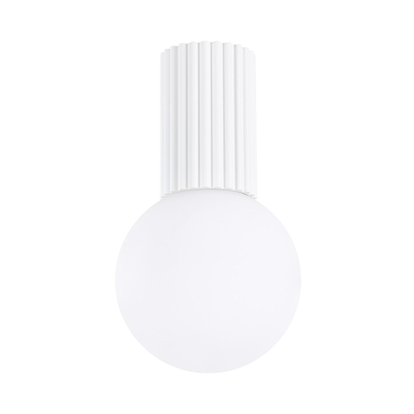 Koupelnová lampa Stropní svítidlo G9 Kulatá Bílá Matná IP44 Halo Sollux