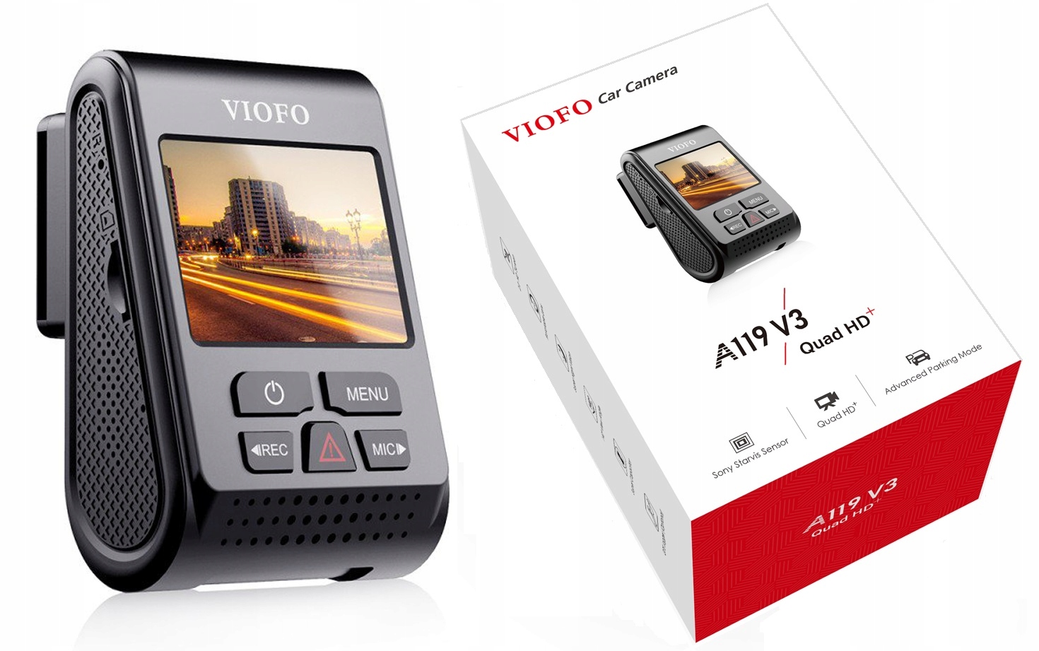 

Kamera Samochodowa Viofo A119 V3 Sony Starvirs