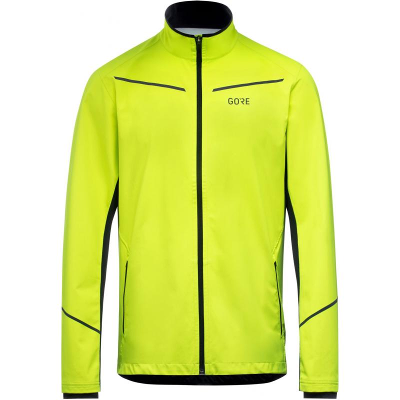 Gore Bunda R3 Partial Gore-Tex Infinium pánské žlutá neon-černá 2XL