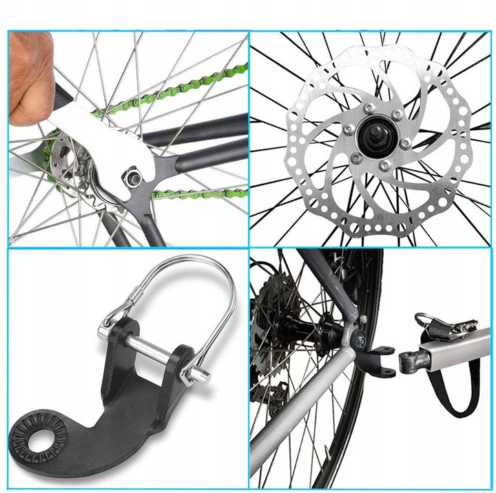 2x UCHWYT ZACZEP HAK MOCOWANIE PRZYCZEPKI ROWEROWEJ Marka Inna marka