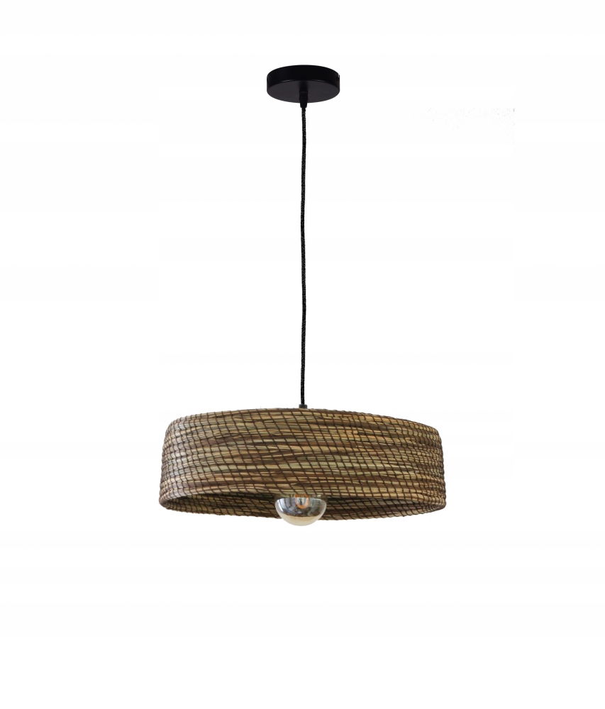 Přírodní převis z pouštní trávy v béžové barvě ve stylu boho pro kavárnu Hayara E27