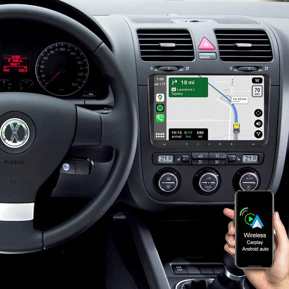 Radionavigace android 13 VW SKODA PASSAT 2/32GB Hmotnost produktu s jednotkovým balením 1,2 kg