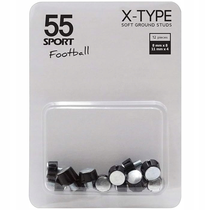 55 SPORT WKRĘTY DO KORKÓW CZARNE 8mm/11mm ŻGA