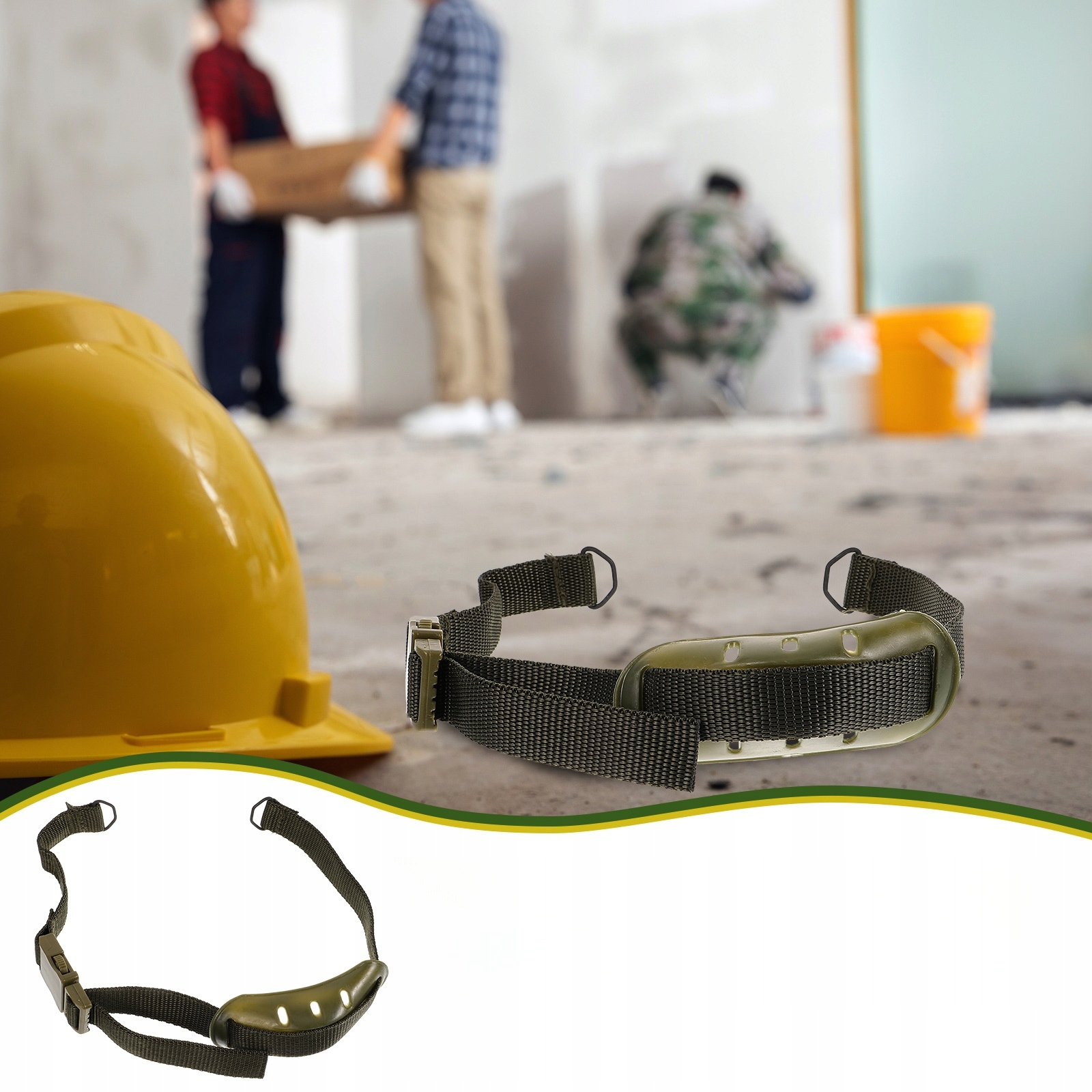 KASK OCHRONNY PRZECIWWYBUCHOWY PASK PODBRODKOWY Marka bez marki