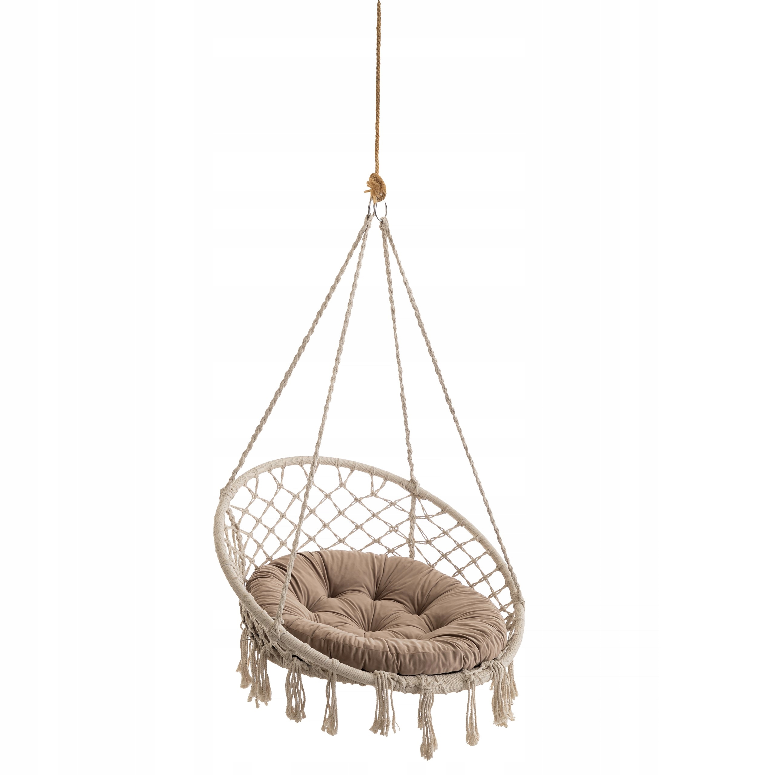 Polštář na houpačku čapí hnízdo boho 65 cm