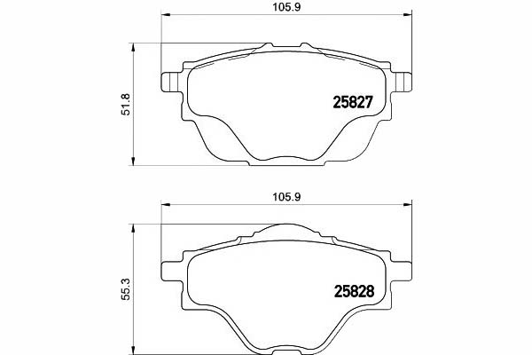 Textar Brzdové Destičky Citroen Zadní C4 Picasso 13- Pro Asistent řidiče #28