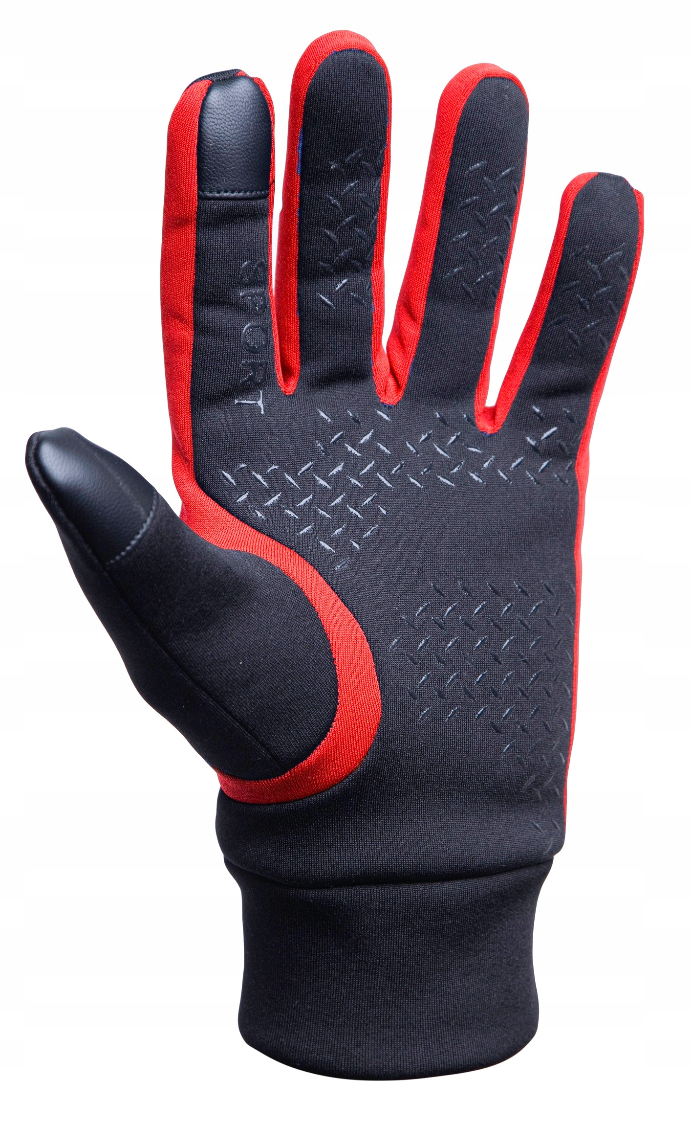 RĘKAWICZKI ROWEROWE ZIMOWE L MĘSKIE DAMSKIE CZARNE ODBLASK DOTYKOWE CIEPŁE Rozmiar L