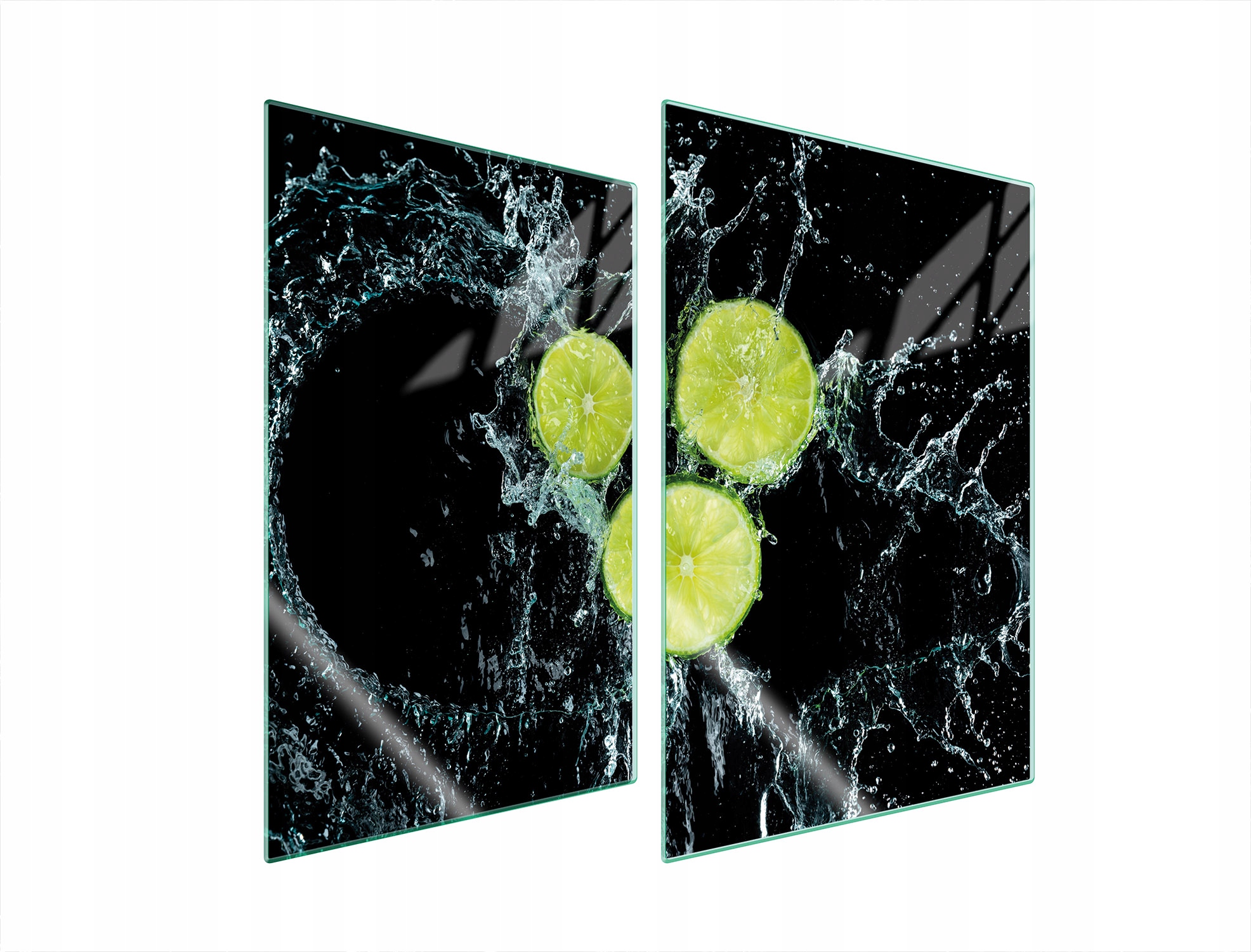 Skleněná Ochranná Deska Do Kuchyně 2x35x52 Citron Tvrzené Sklo