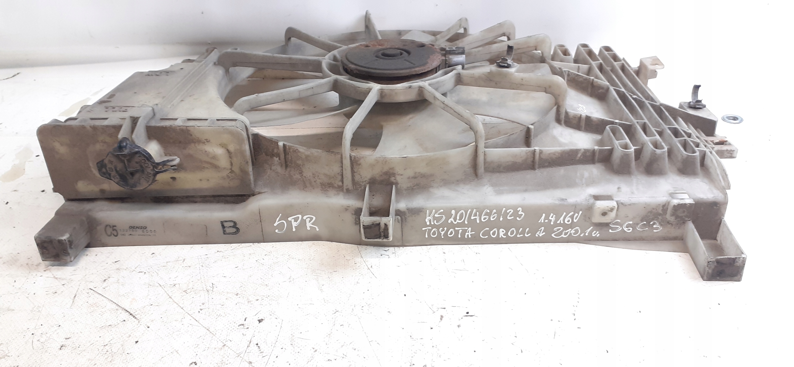ventilátor chladiče TOYOTA COROLLA E12 1.4 16V