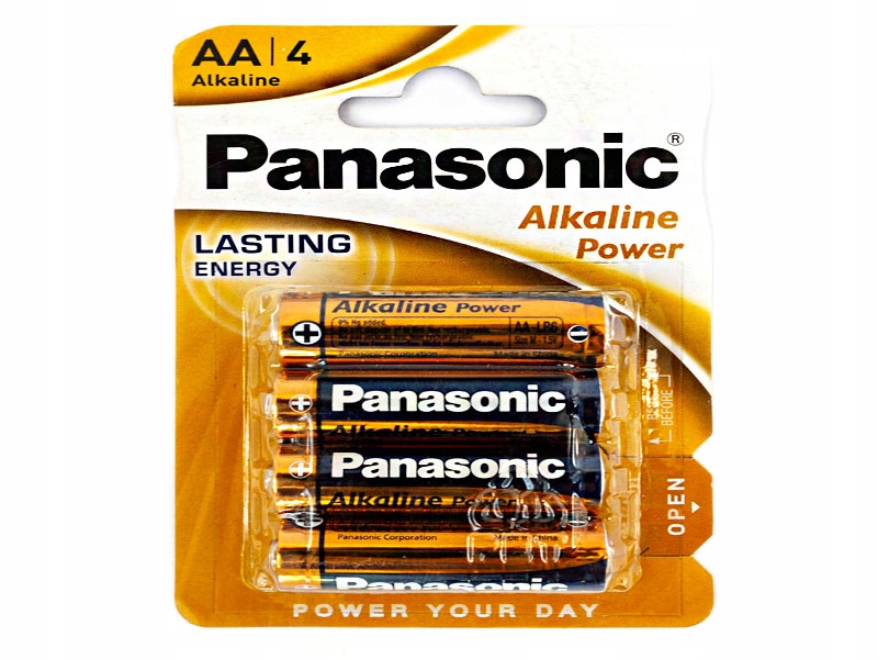 

Baterie Panasonic Alkaliczne LR6 Aa