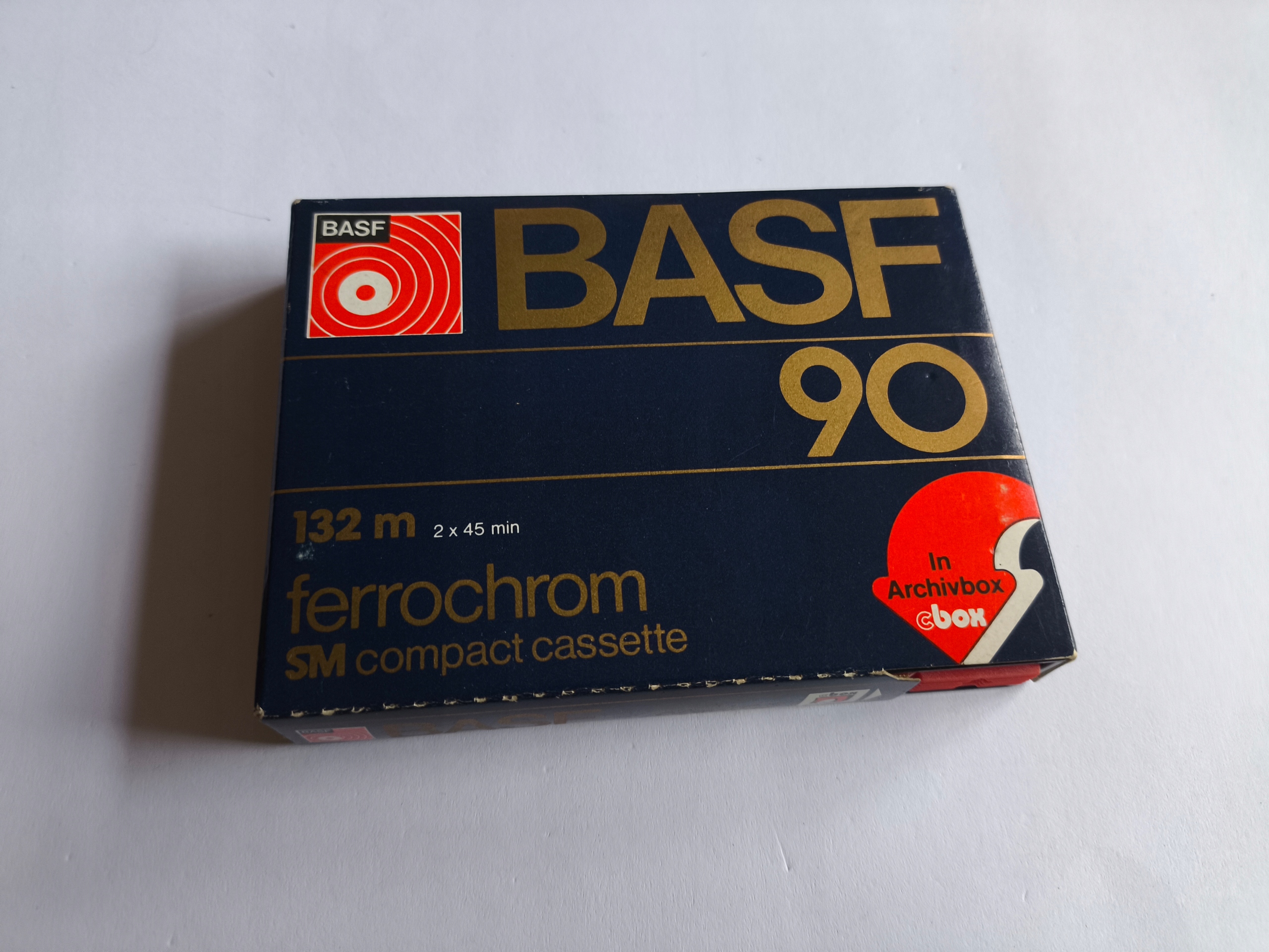 Basf ferochrom 90 Sm typ III cassette ferro chrom C Box System *26266