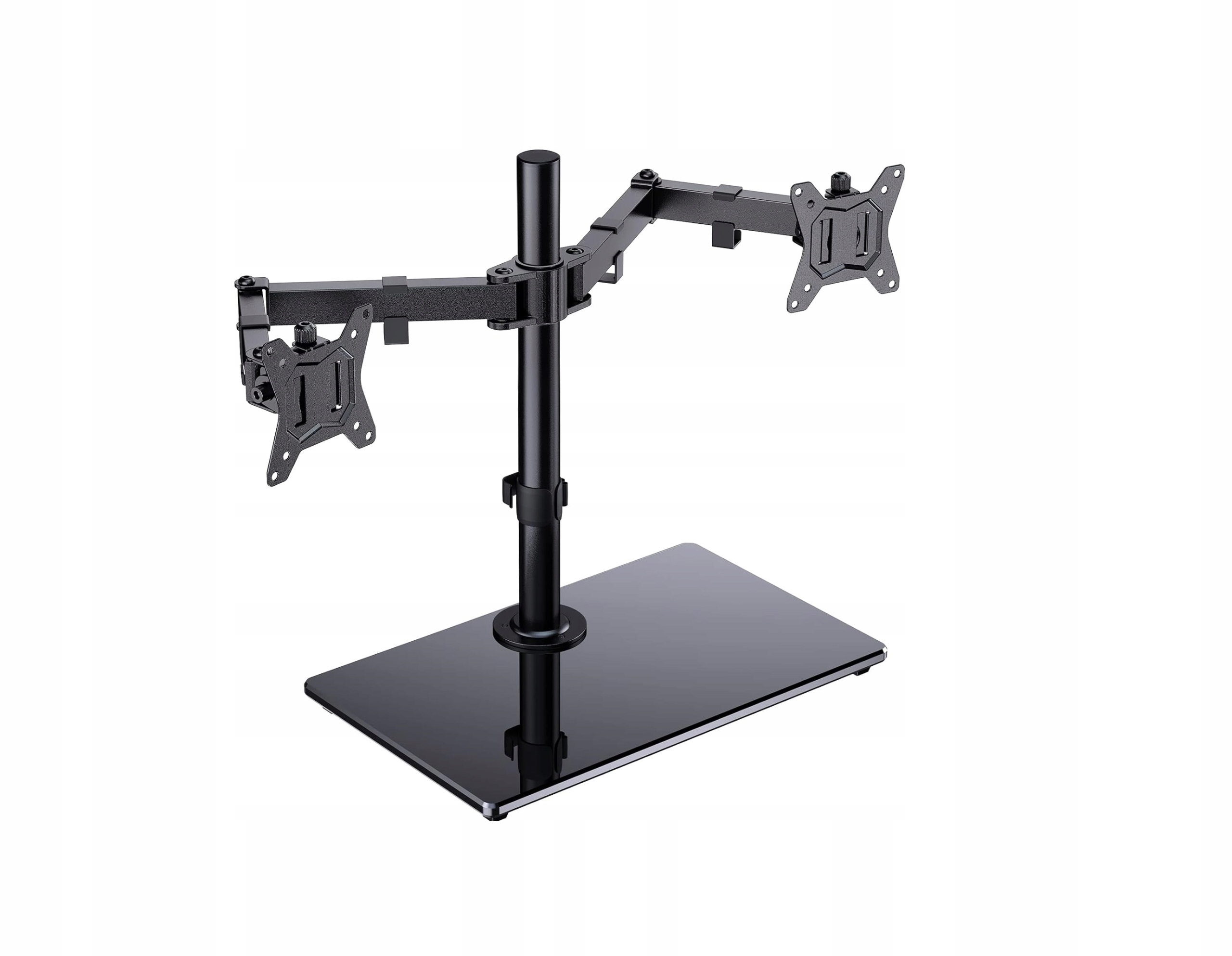 Dvojitý držák na 2x obrazovku a monitor 13" 32", nastavitelný, otočný