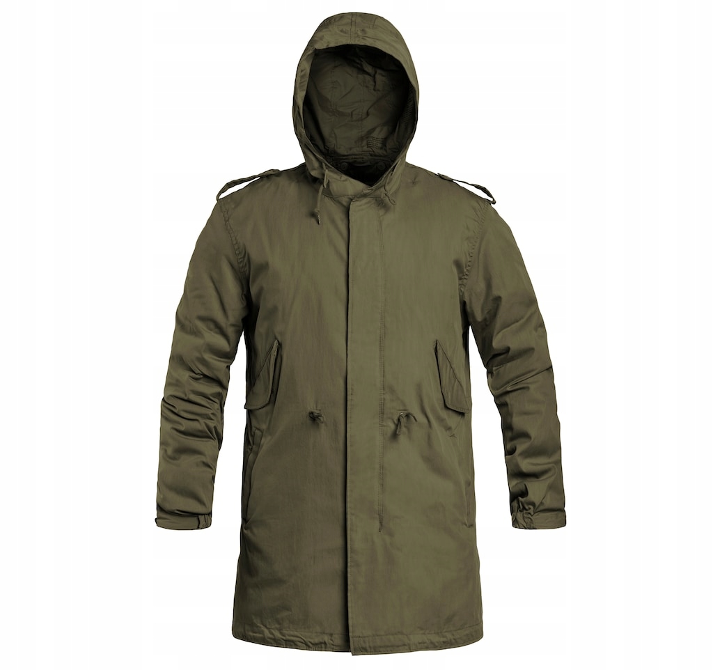 Zimní bunda Brandit Us M51 Parka olivová 3XL s kapucí