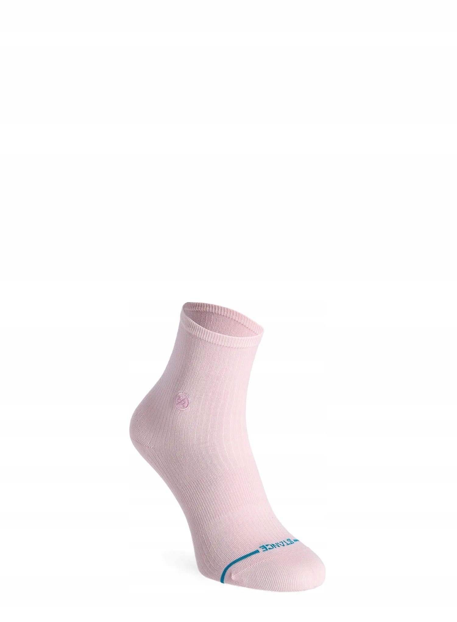 Skarpety damskie Stance Fine Rib Quarter pink 35-37