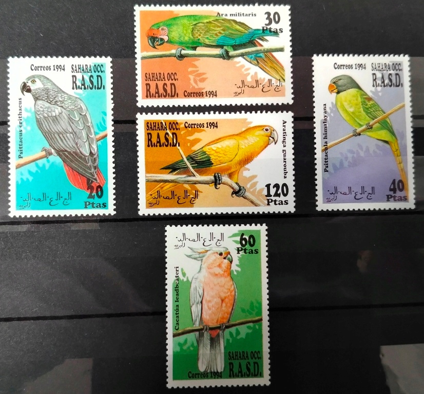 Sahara - znaczki pocztowe