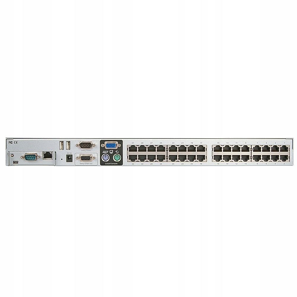 Lindy 39631 Srebrny przełącznik KVM