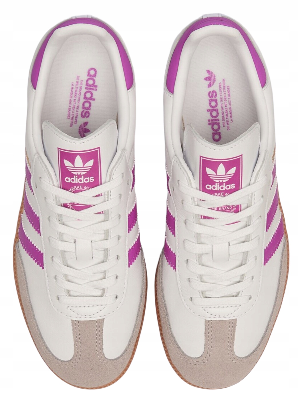 Adidas Samba OG White Purple białe różowe rozmiar 37 1/3