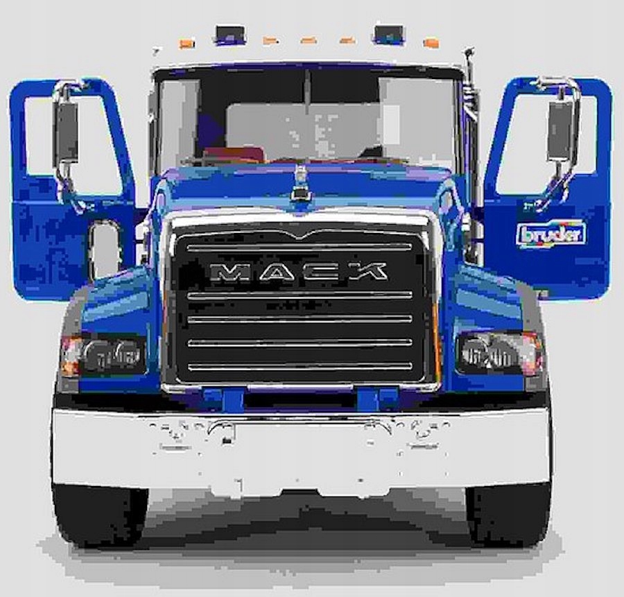 BRUDER MACK GRANITE WYWROTKA CIĘŻARÓWKA 02815 Model 02815