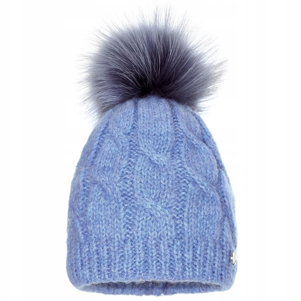 Čepice s přírodním jenotem Iwa, modrá