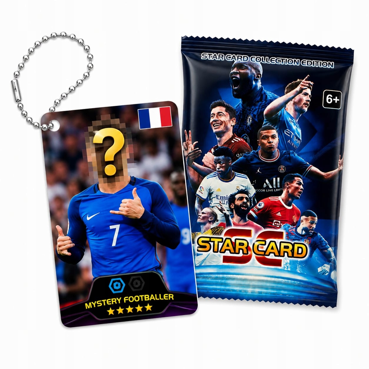 Brelok Karta Piłkarska Fifa World Cup 2026 Blind Box Kolekcjonerski