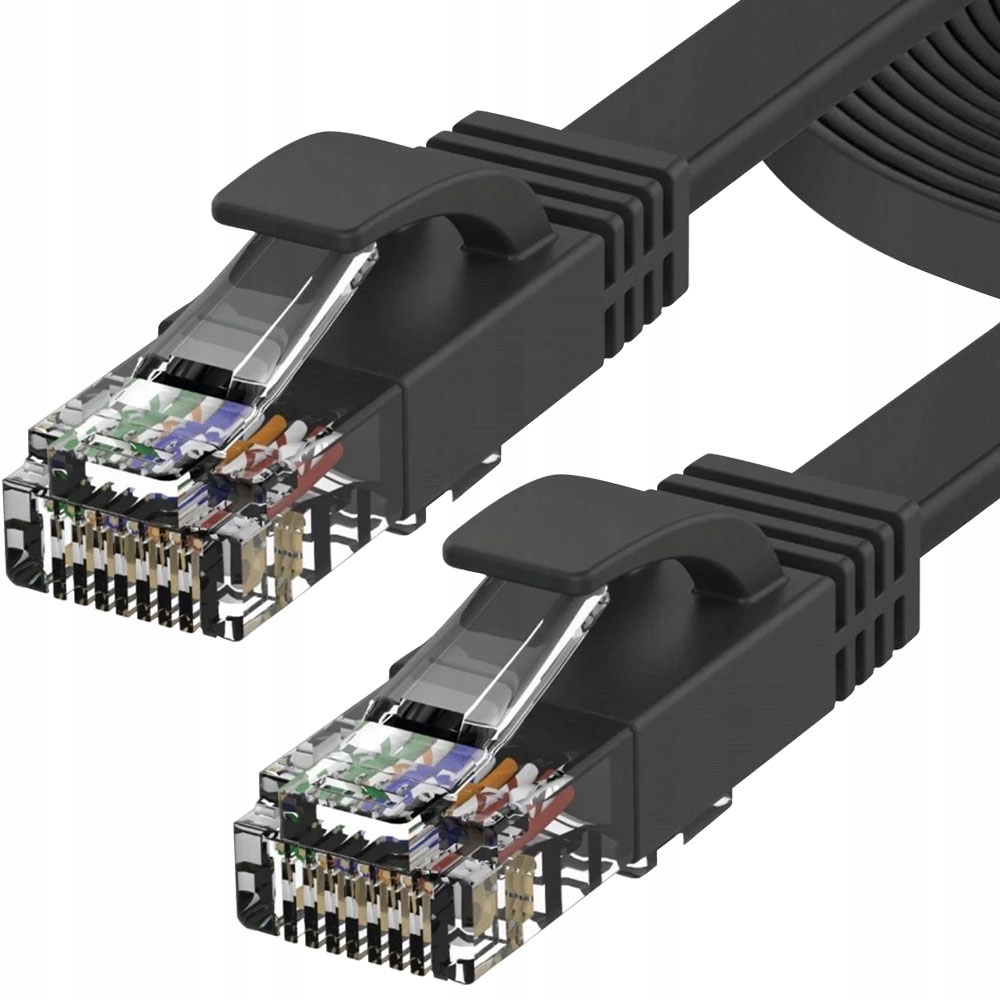 Kabel Sieciowy Lan Ethernet Internetowy Skrętka RJ45 Utp CAT6 Cat 6 5M