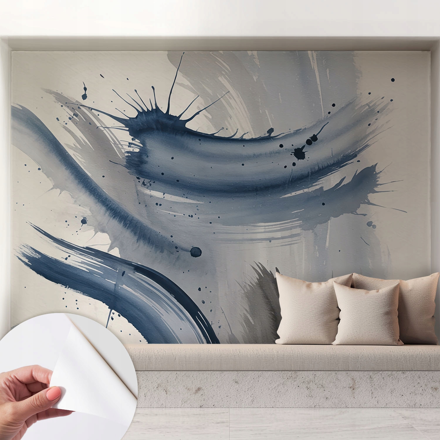 Fototapeta Samolepicí Designová módní umělecké tahy 208x146