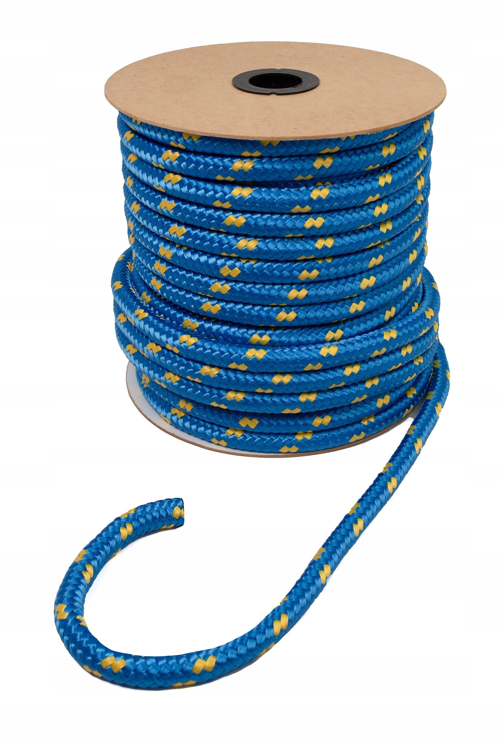 Lano Polypropylenové Pletené Plachetní Lano Silné 20 MM 50 M Celá Cívka