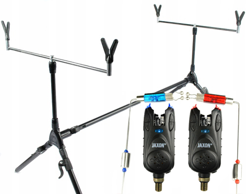 

Zestaw stanowisko 2x Sygnalizator karp Led jaxon 7