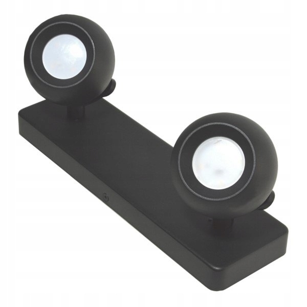 Lampa spotlight Colm 2xGU10 černá