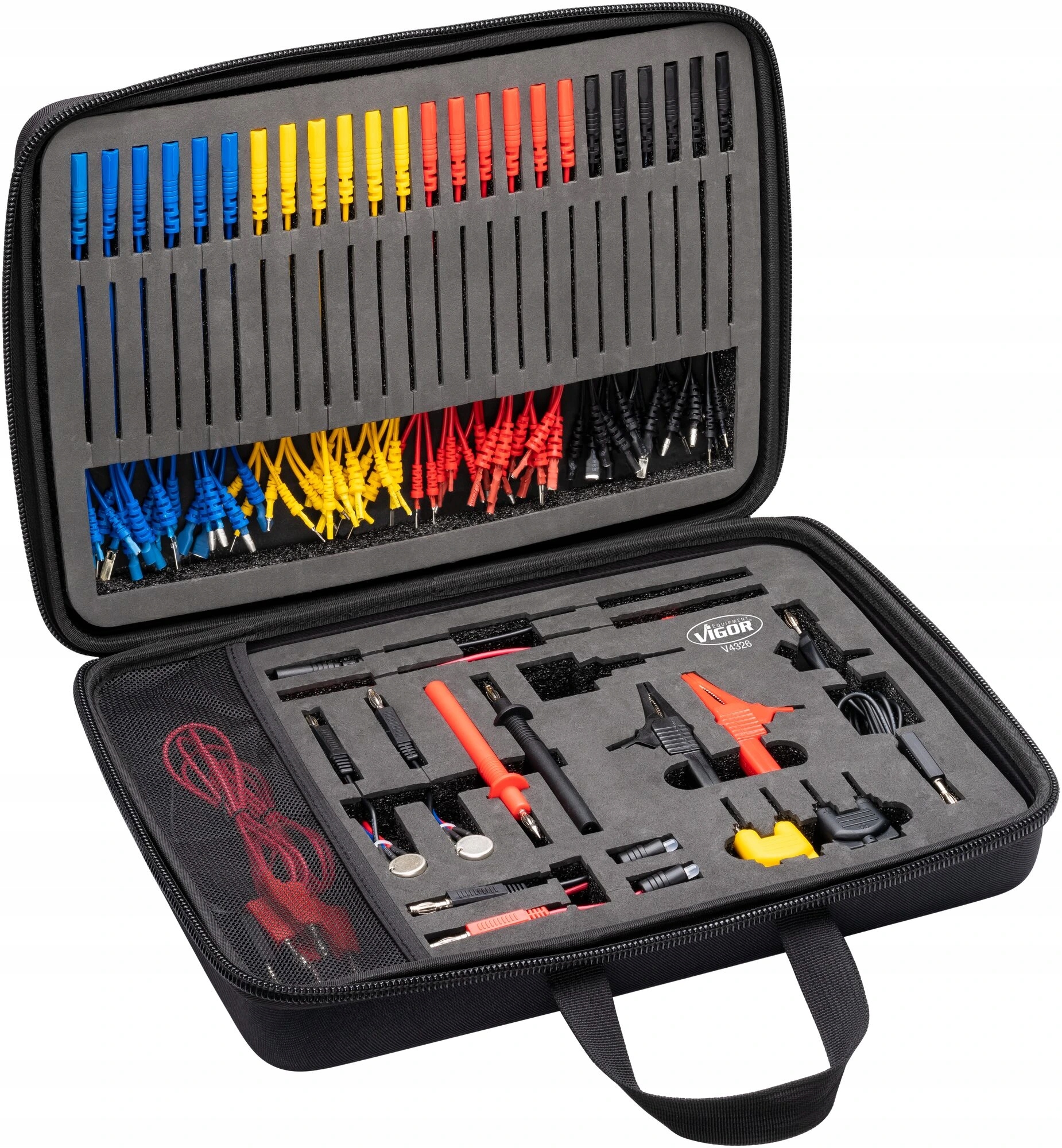 Vigor V4326N, Sada měřicích kabelů 92dílná