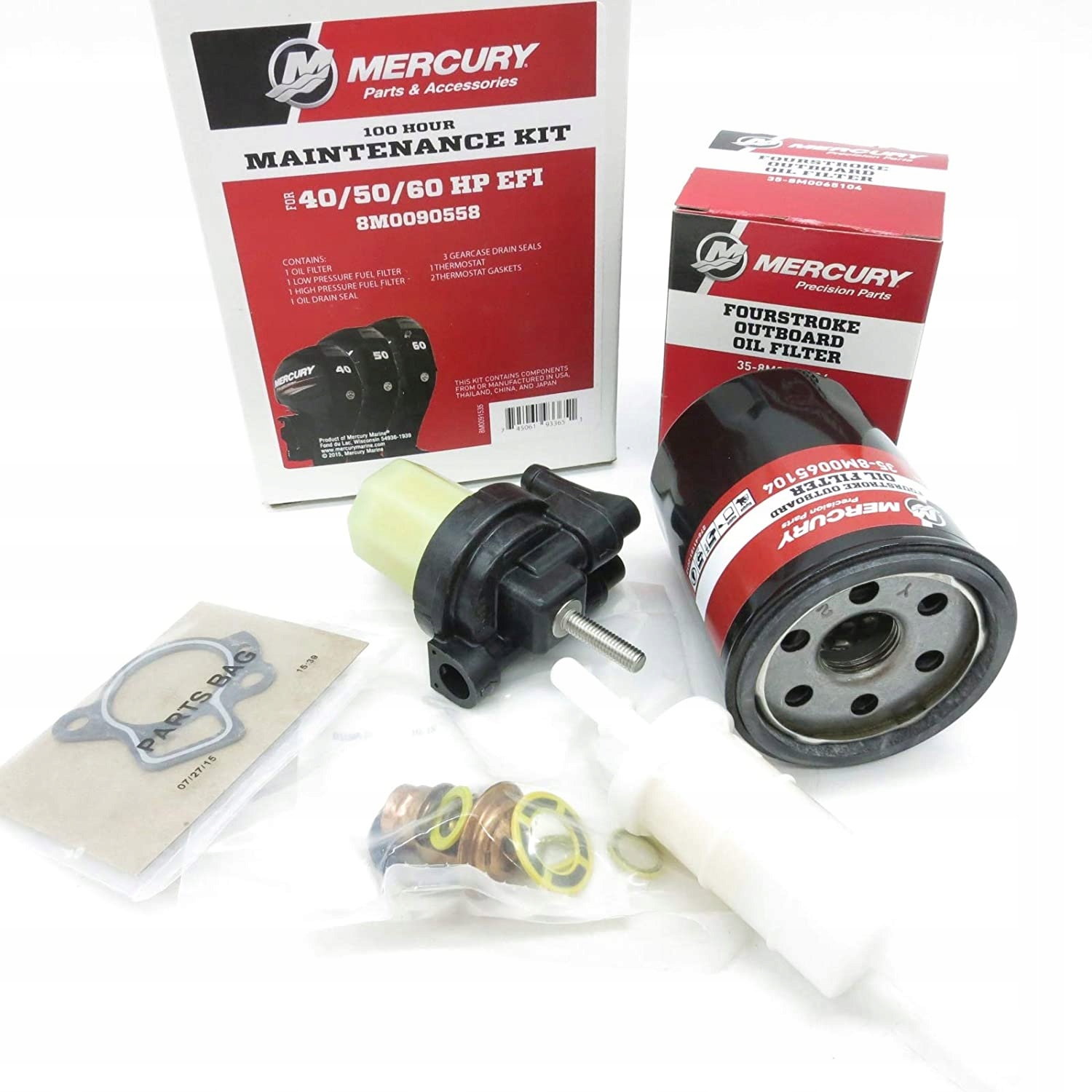 ZESTAW SERWISOWY MERCURY 4T EFI 40-60KM 8M0090558