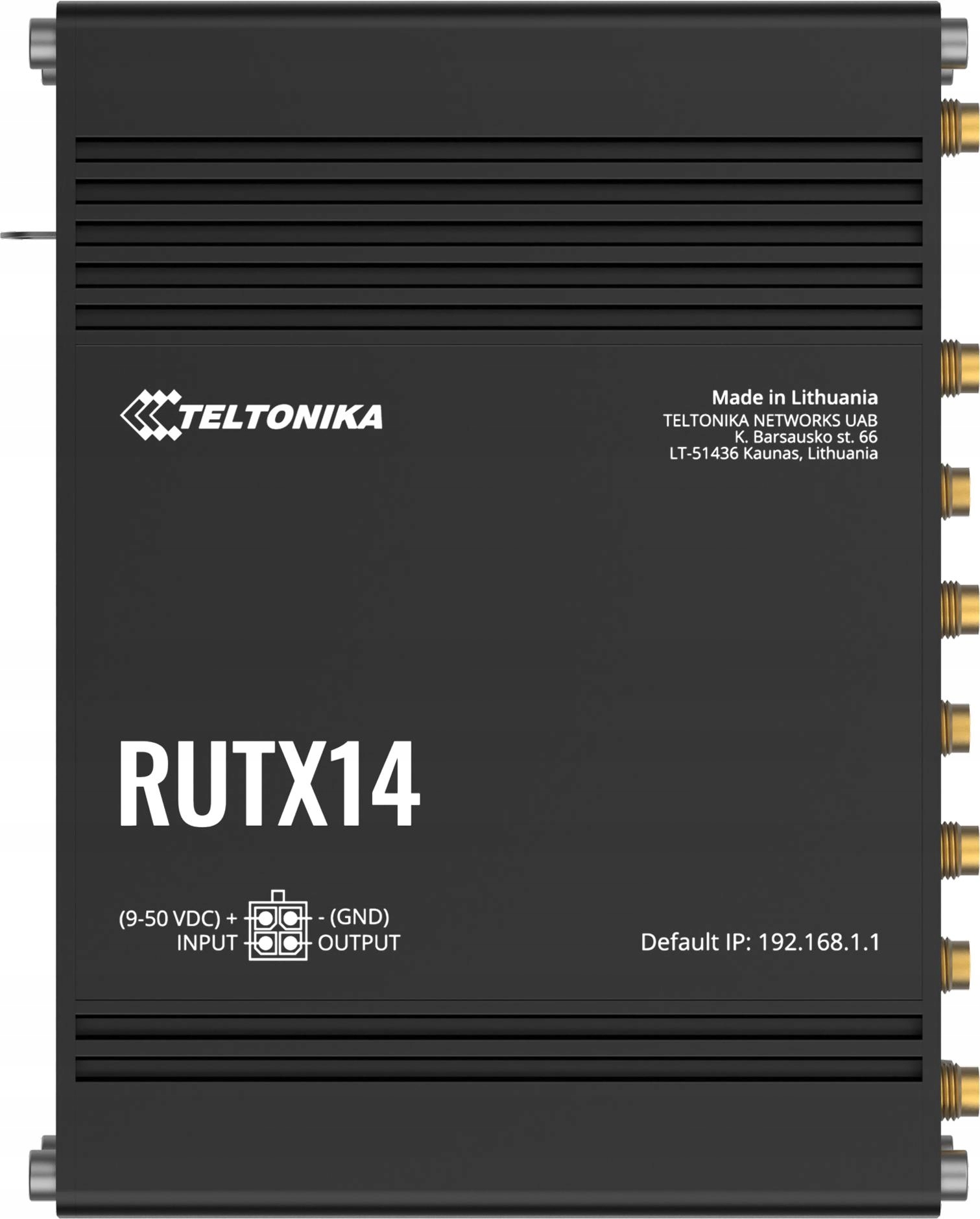 Router Teltonika RUTX14 Lte Wan Vpn Wave 2