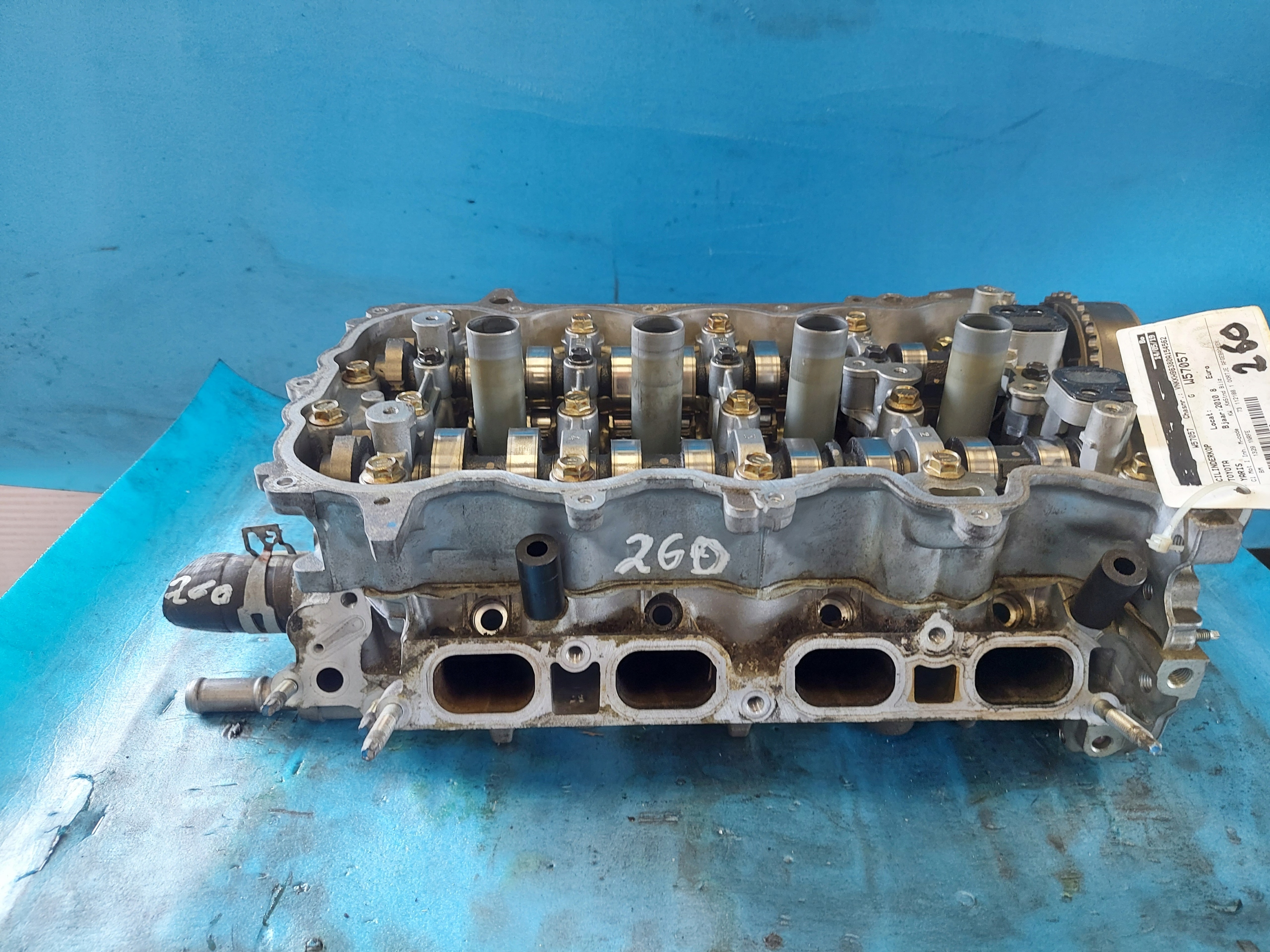TESTATA YARIS II 1.33 VVTI 1NRFE