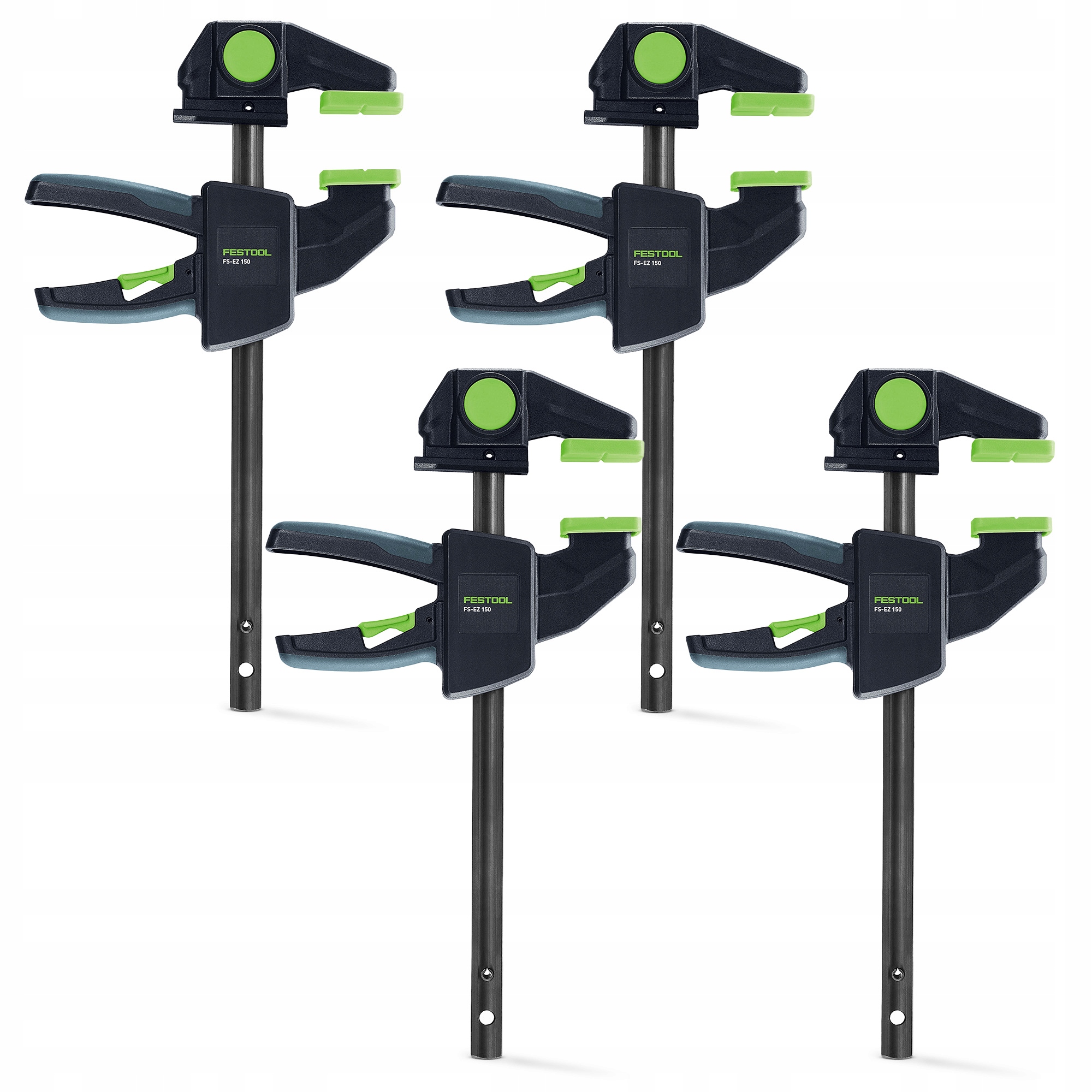 4x Jednoruční Svěrák Festool Fs-ez 150/2 Svěrák truhlářský Svěrák na lištu