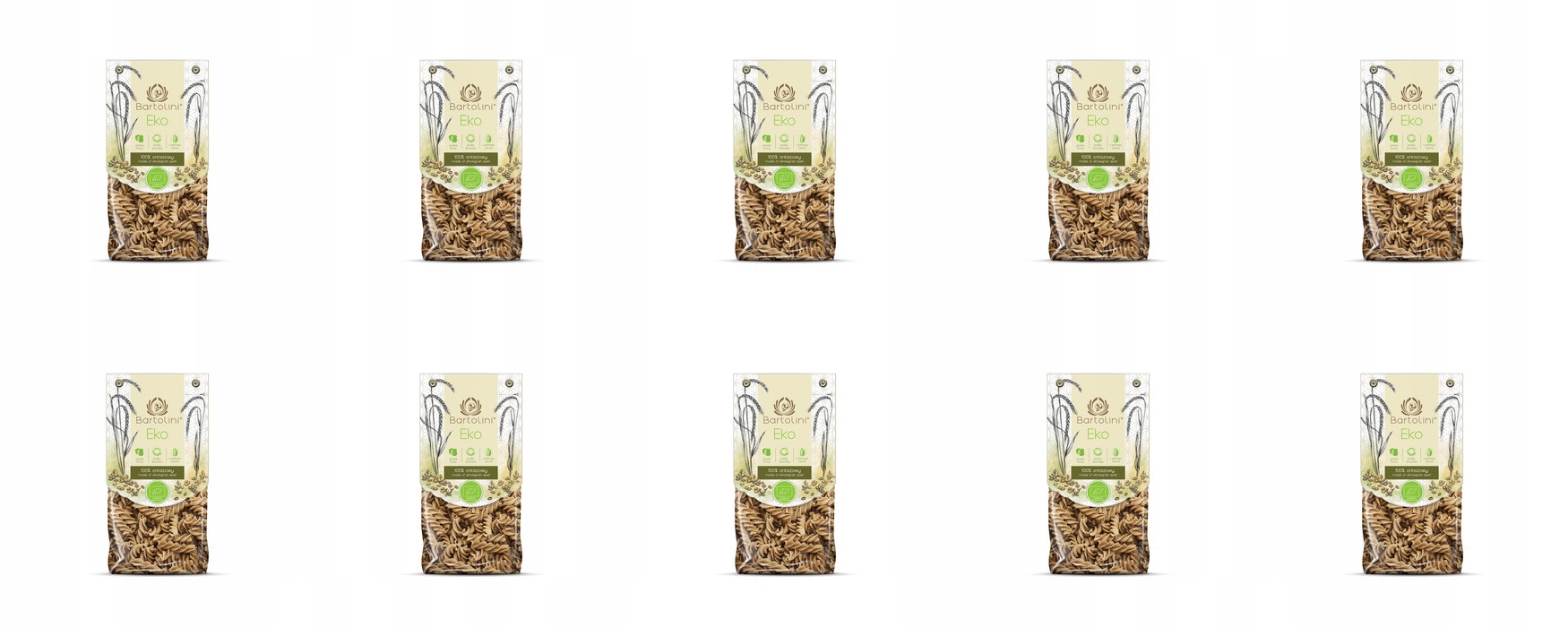 Levně 10 x 250 g Bartolini Eko Těstoviny špaldové vřeteno Karton