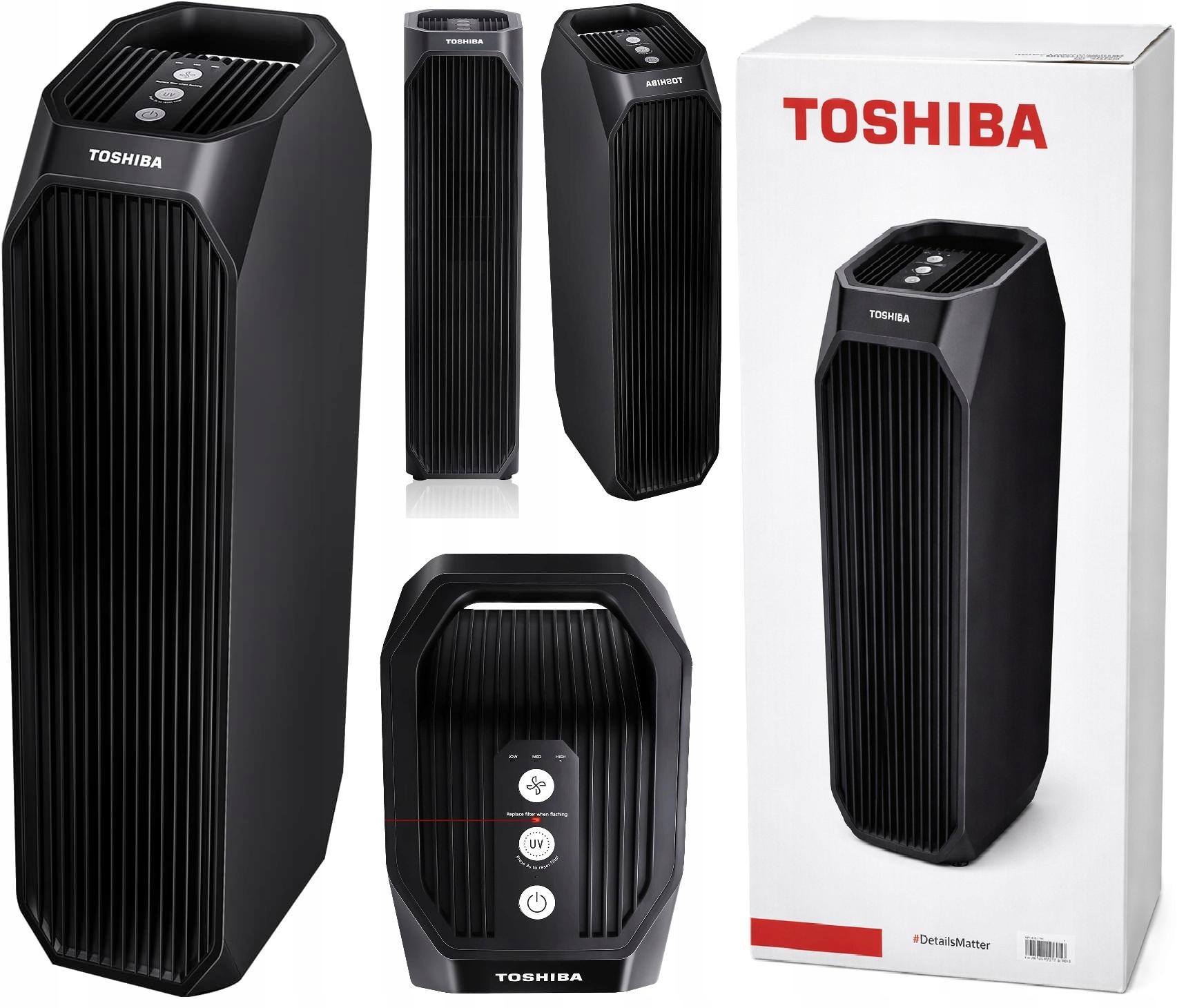 Čistička vzduchu Stojanový podlahový ventilátor Toshiba CAFZ45