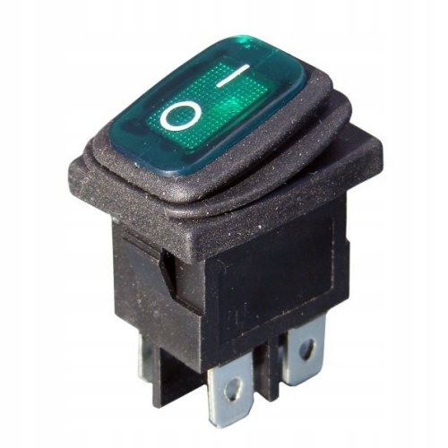 

KCD1 przełącznik 4pin 2poz 6A 12V wodoodporny G