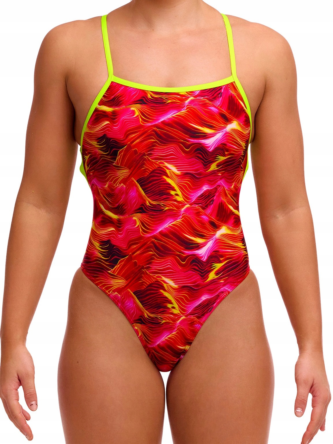Plavecký oblek Funkita Saucy Sonar Strapped In 10 (UK32) S