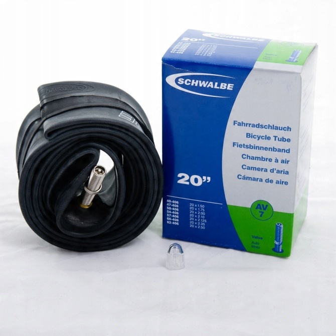 

Schwalbe Av 7 Dętka 20x1.50-2.50 Auto 40mm